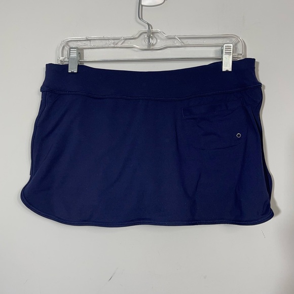 Athleta Tidal Swim Skirt in Ress Blue Size S P 405807 Beach Skort Tennis Golf - Picture 13 of 16